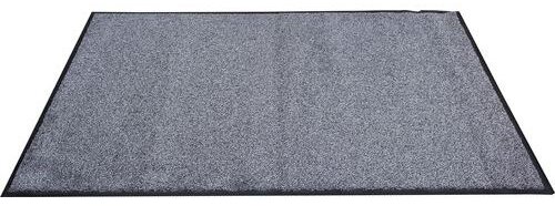 Vnútorná čistiaca rohož s nábehovou hranou, 175 x 115 cm, sivá