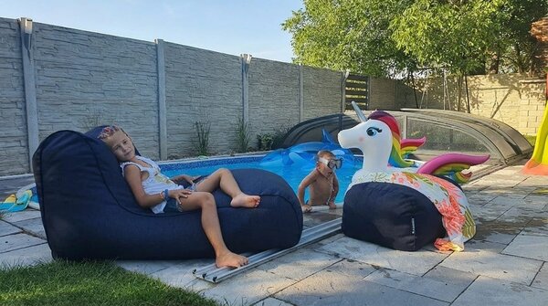 SakyPaky Plážo outdoor sedací vak béžová