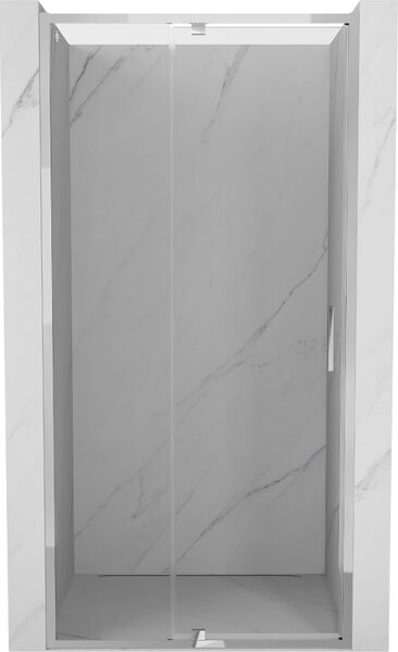 Mexen Exo sprchové dvere otváracie 105 cm, transparentné, chróm - 819-105-000-01-00