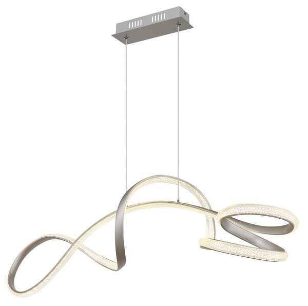 ZÁVESNÉ LED SVIETIDLO, 108/33/120 cm Globo - Online Only bytové doplnky, Online Only