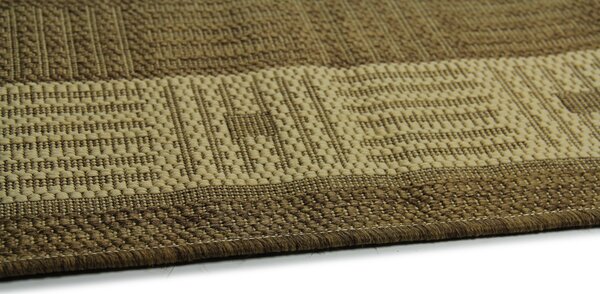 Oriental Weavers , Kusový koberec Sisalo / DAWN 879 / J84N (634N) – na von aj na doma, 66x120, béžová, chodba / predsieň