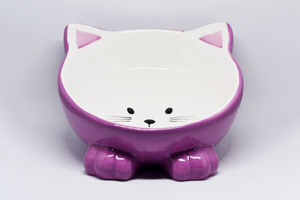 Ergonomická vyvýšená miska v tvare mačky ružová 0.15 l/ø 14 cm, Trixie, Výber Kupujem pre útulkáčov