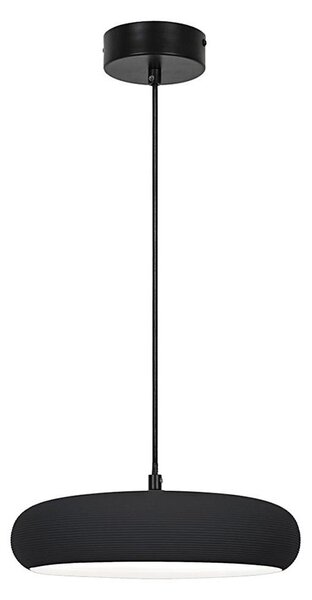 LED luster na lanku LOGAN LED/11W/230V čierny