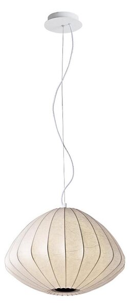 LED luster na lankách BOLA LED/11W/230V + 1xE27/5W krémový