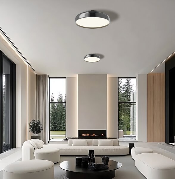 LED stropné svietidlo ALENSA LED/60W/230V čierne