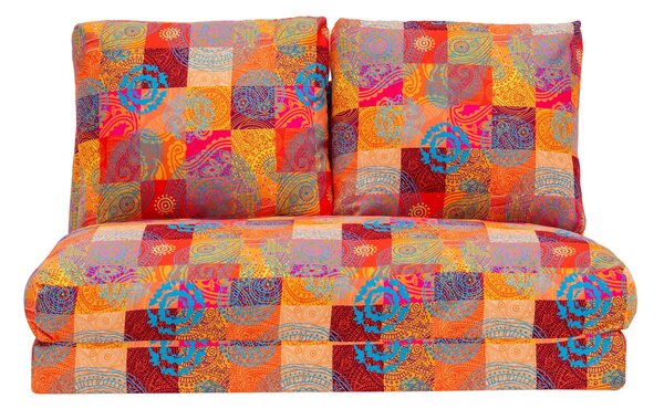 Hanah Home Dvojmiestna futonová rozkladacia pohovka Taida 120 cm viacfarebná