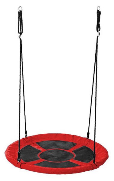 Hojdací kruh bocianie hniezdo, 110 cm, červený
