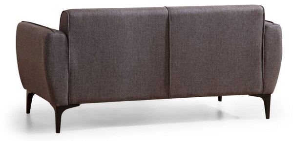 Hanah Home Dvojmiestna pohovka Belissimo 180 cm tmavosivá