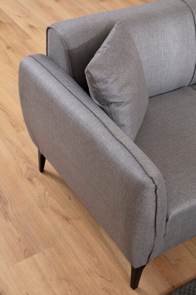 Hanah Home Dvojmiestna pohovka Belissimo 180 cm sivá