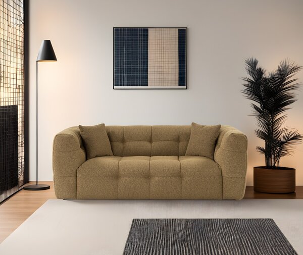 Hanah Home Dvojmiestna pohovka Cady 195 cm khaki