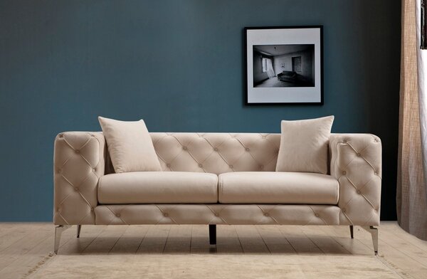 Hanah Home Dvojmiestna pohovka Como 197 cm ecru