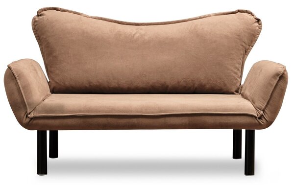 Hanah Home Dvojmiestna pohovka Chatto 150 cm svetlohnedá