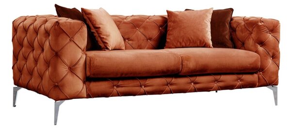 Hanah Home Dvojmiestna pohovka Como 197 cm oranžová