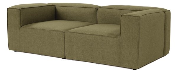 Hanah Home Dvojmiestna pohovka Fora 248 cm zelená