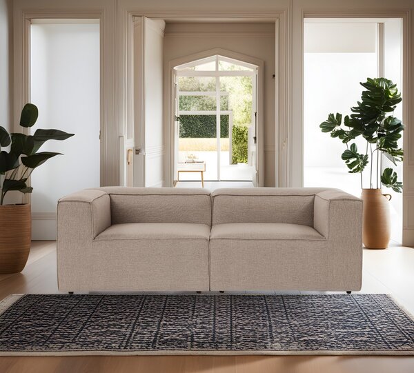 Hanah Home Dvojmiestna pohovka Fora 248 cm hnedá