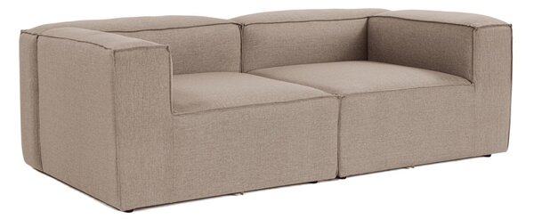 Hanah Home Dvojmiestna pohovka Fora 248 cm hnedá