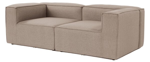 Hanah Home Dvojmiestna pohovka Fora 248 cm hnedá