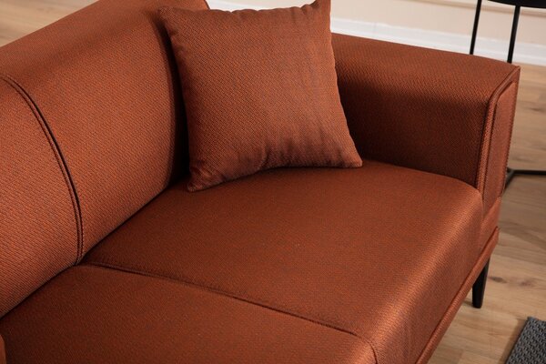 Hanah Home Dvojmiestna pohovka Horizon 170 cm tehlová