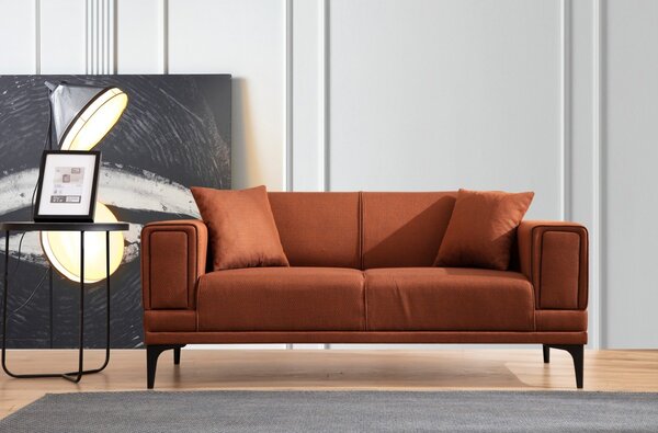 Hanah Home Dvojmiestna pohovka Horizon 170 cm tehlová