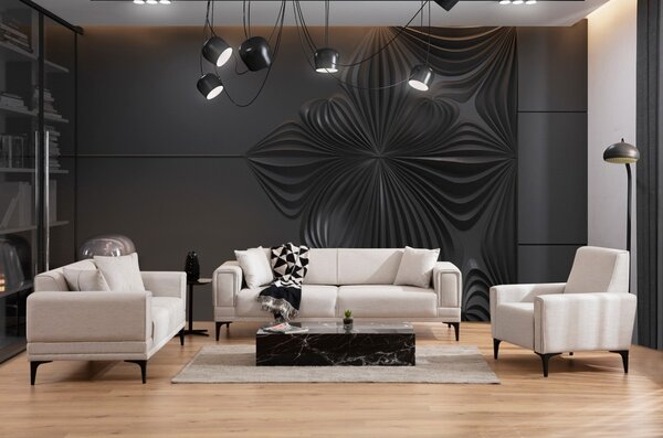 Hanah Home Dvojmiestna pohovka Horizon 170 cm ecru