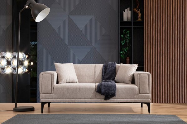 Hanah Home Dvojmiestna pohovka Horizon 170 cm svetlohnedá