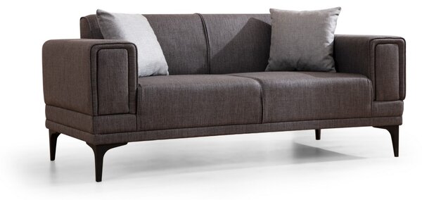 Hanah Home Dvojmiestna pohovka Horizon 170 cm tmavo sivá