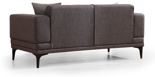 Hanah Home Dvojmiestna pohovka Horizon 170 cm tmavo sivá