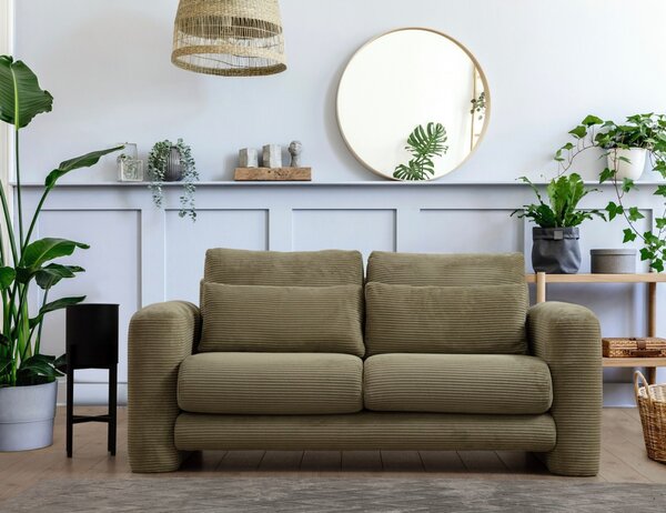 Hanah Home Dvojmiestna pohovka Lily 180 cm zelená