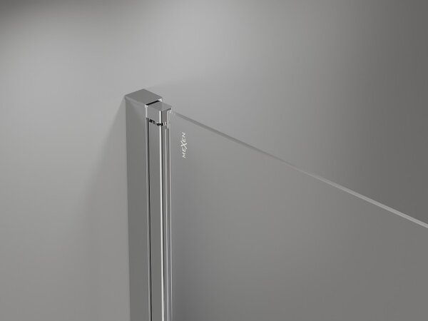 Mexen MIST, 2-krídlové sprchové dvere (d+d) 70x200 cm, 6mm číre sklo, chrómový profil, 8A7-070-000-01-00