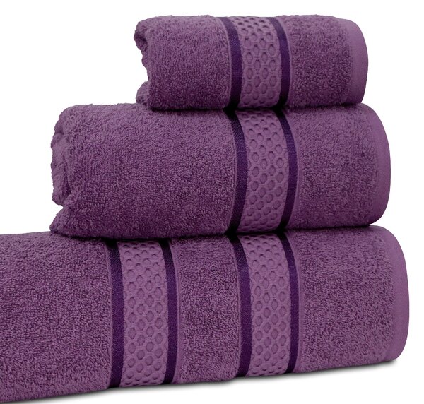 MyHOUSE Luxusný 3-dielny set uterákov Plum Purple