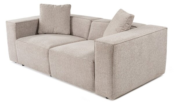 Hanah Home Dvojmiestna pohovka Lora 220 cm mocha