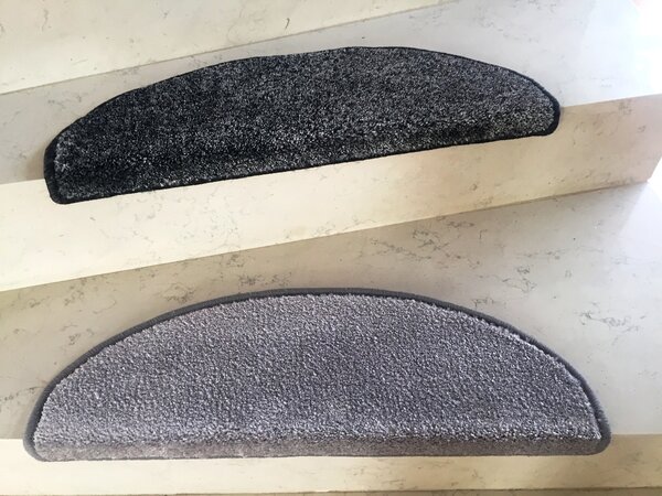 Vopi Nášľapy na schody Apollo Soft béžový polkruh - 24x65 polkruh (rozmer vrátane ohybu)