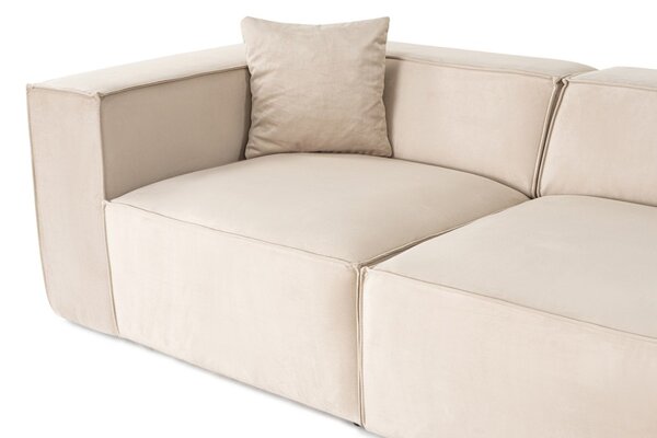 Hanah Home Dvojmiestna pohovka Lora 220 cm krémová
