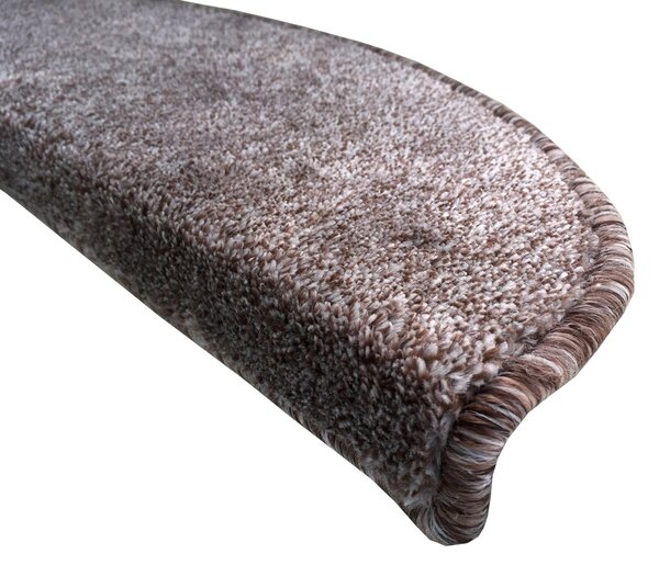 Vopi Nášľapy na schody Apollo Soft béžový polkruh - 24x65 polkruh (rozmer vrátane ohybu)