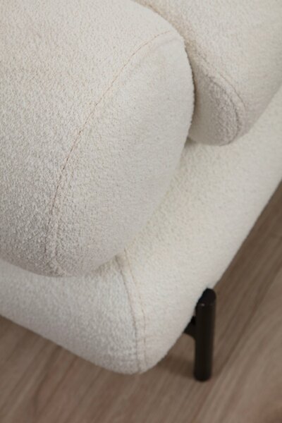 Hanah Home Dvojmiestna pohovka Livorno 188 cm biela
