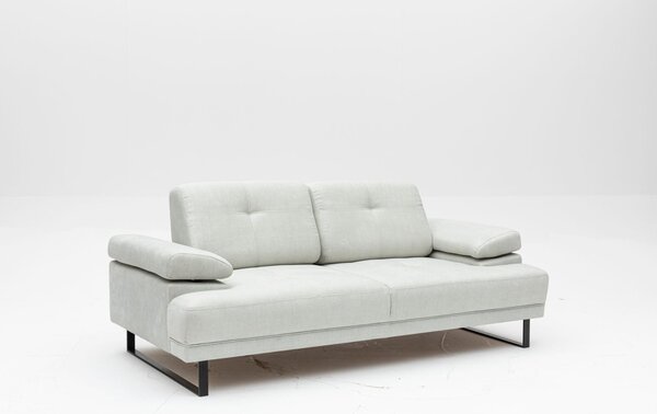 Hanah Home Dvojmiestna pohovka Mustang 199 cm biela