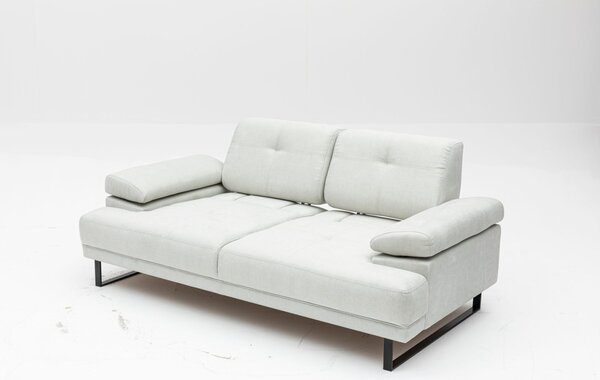 Hanah Home Dvojmiestna pohovka Mustang 199 cm biela