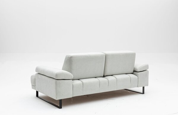 Hanah Home Dvojmiestna pohovka Mustang 199 cm biela