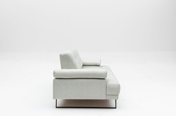 Hanah Home Dvojmiestna pohovka Mustang 199 cm biela