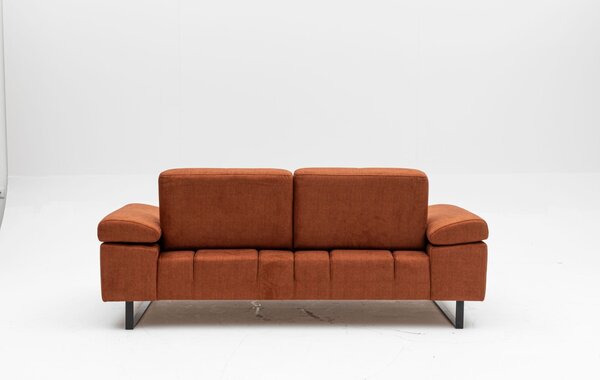 Hanah Home Dvojmiestna pohovka Mustang 199 cm oranžová