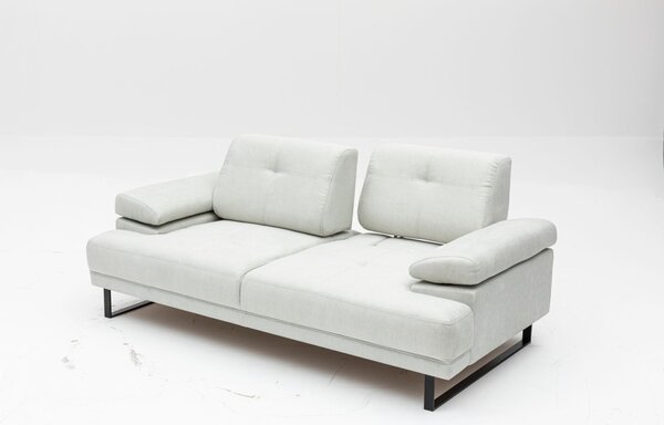 Hanah Home Dvojmiestna pohovka Mustang 199 cm biela