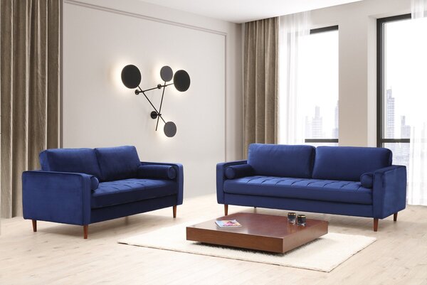 Hanah Home Trojmiestna pohovka Rome 215 cm modrá