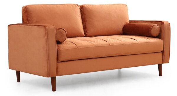 Hanah Home Dvojmiestna pohovka Rome 175 cm oranžová