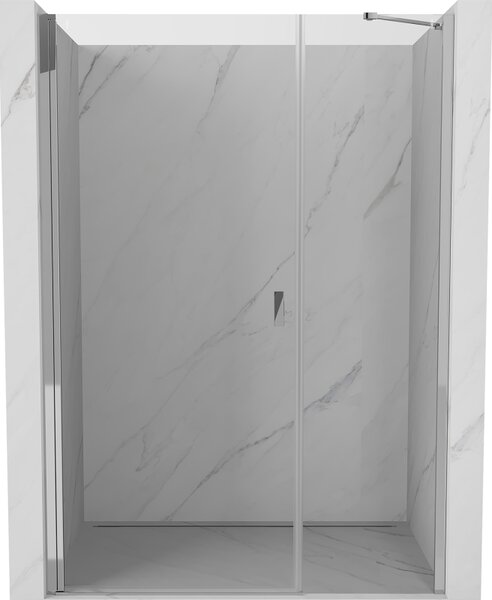 Mexen Mist-B sprchové dvere, výkyvné 110 cm, priehľadné, chróm - 8A2-110-001-01-00