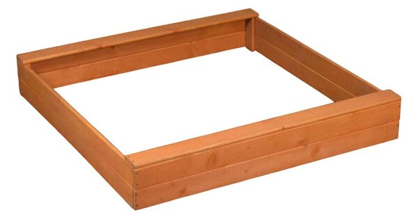 ATMOWOOD Drevené impregnované pieskovisko 120 x 120 x 20 cm