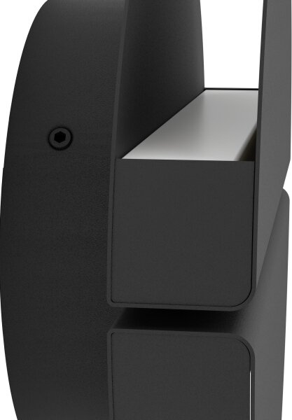 Eglo 902118 - LED vonkajšie nástenné svietidlo PIANOSA LED/4,5W/230V IP44 čierne
