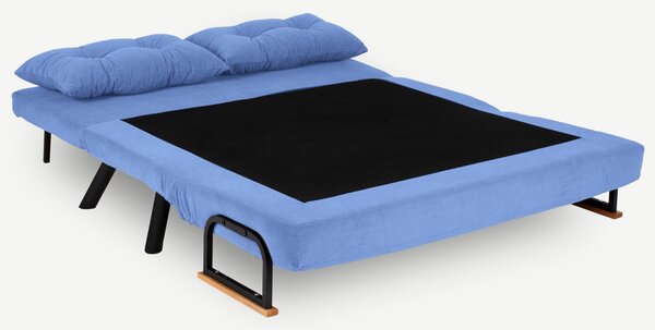 Hanah Home Dvojmiestna rozkladacia pohovka Sando modrá