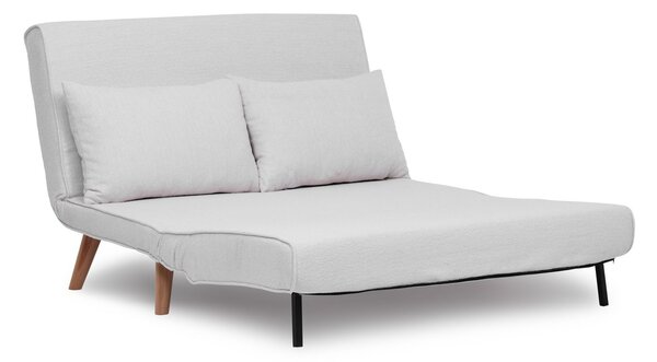 Hanah Home Dvojmiestna rozkladacia pohovka Seater Folde biela