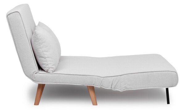 Hanah Home Dvojmiestna rozkladacia pohovka Seater Folde biela