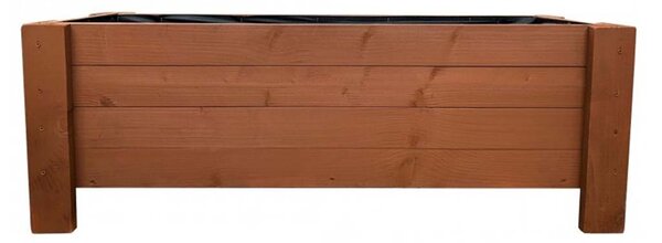 ATMOWOOD Drevený truhlík 120 cm - teak